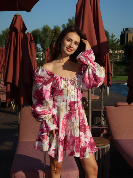 Pink Mini Dress