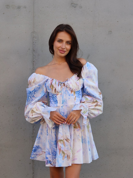 Cornflower Mini Dress